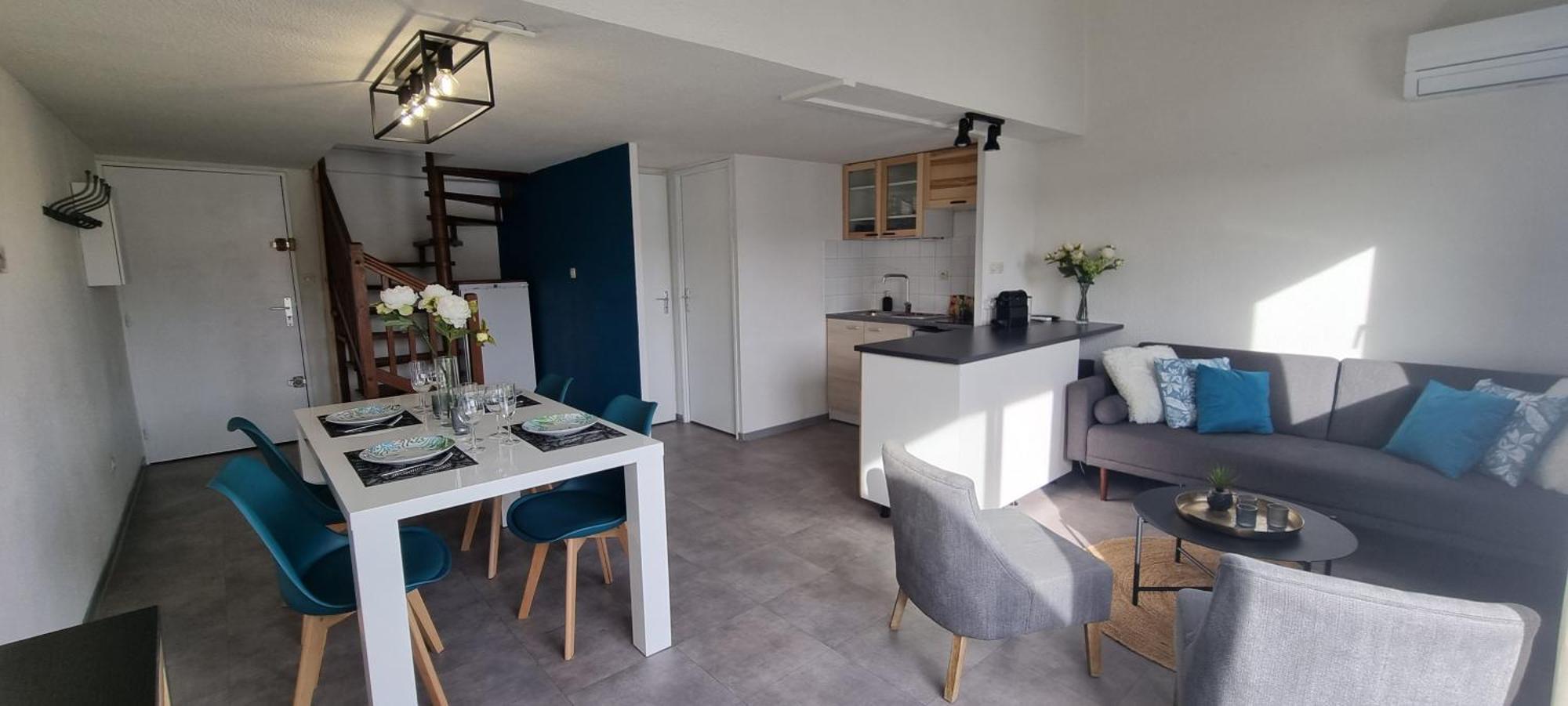セットL'Ophelia Duplex Dernier Etage Balcon Centre Climatisationアパートメント エクステリア 写真