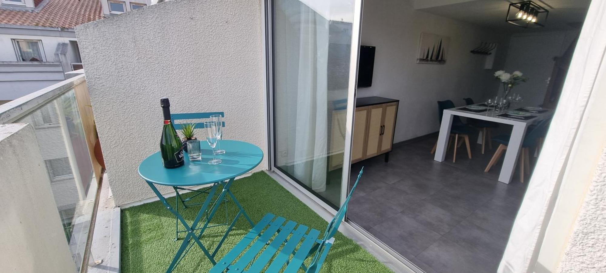 セットL'Ophelia Duplex Dernier Etage Balcon Centre Climatisationアパートメント エクステリア 写真