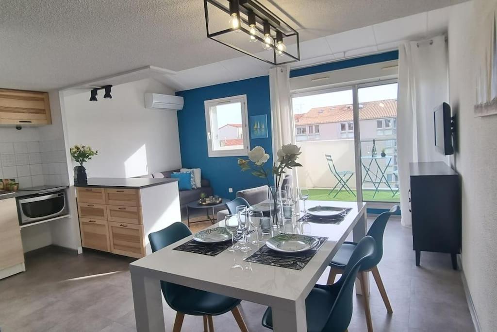 セットL'Ophelia Duplex Dernier Etage Balcon Centre Climatisationアパートメント エクステリア 写真